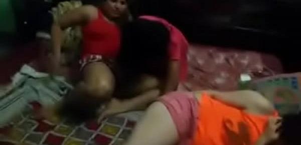  Girls hostel teasing fuck